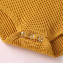 Load image into Gallery viewer, Emily rib set romper+pants+headband - Milki Rabbit