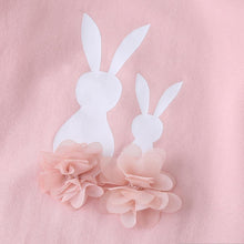 Load image into Gallery viewer, Julie Set with Rabbit and Flora printing - Milki Rabbit