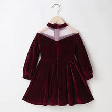 Load image into Gallery viewer, Natalie velvet dress - Milki Rabbit