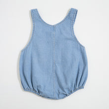Load image into Gallery viewer, Nick Denim Romper 2 Color Option