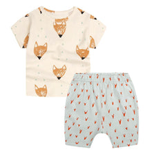 Load image into Gallery viewer, Robert fox printing lounge wear set - Milki Rabbit