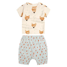 Load image into Gallery viewer, Robert fox printing lounge wear set - Milki Rabbit