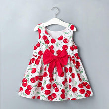 Load image into Gallery viewer, Betty cherry printing summer dress - Milki Rabbit
