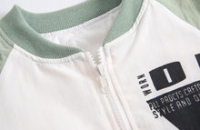 Load image into Gallery viewer, Joe green and white quilting jacket - Milki Rabbit
